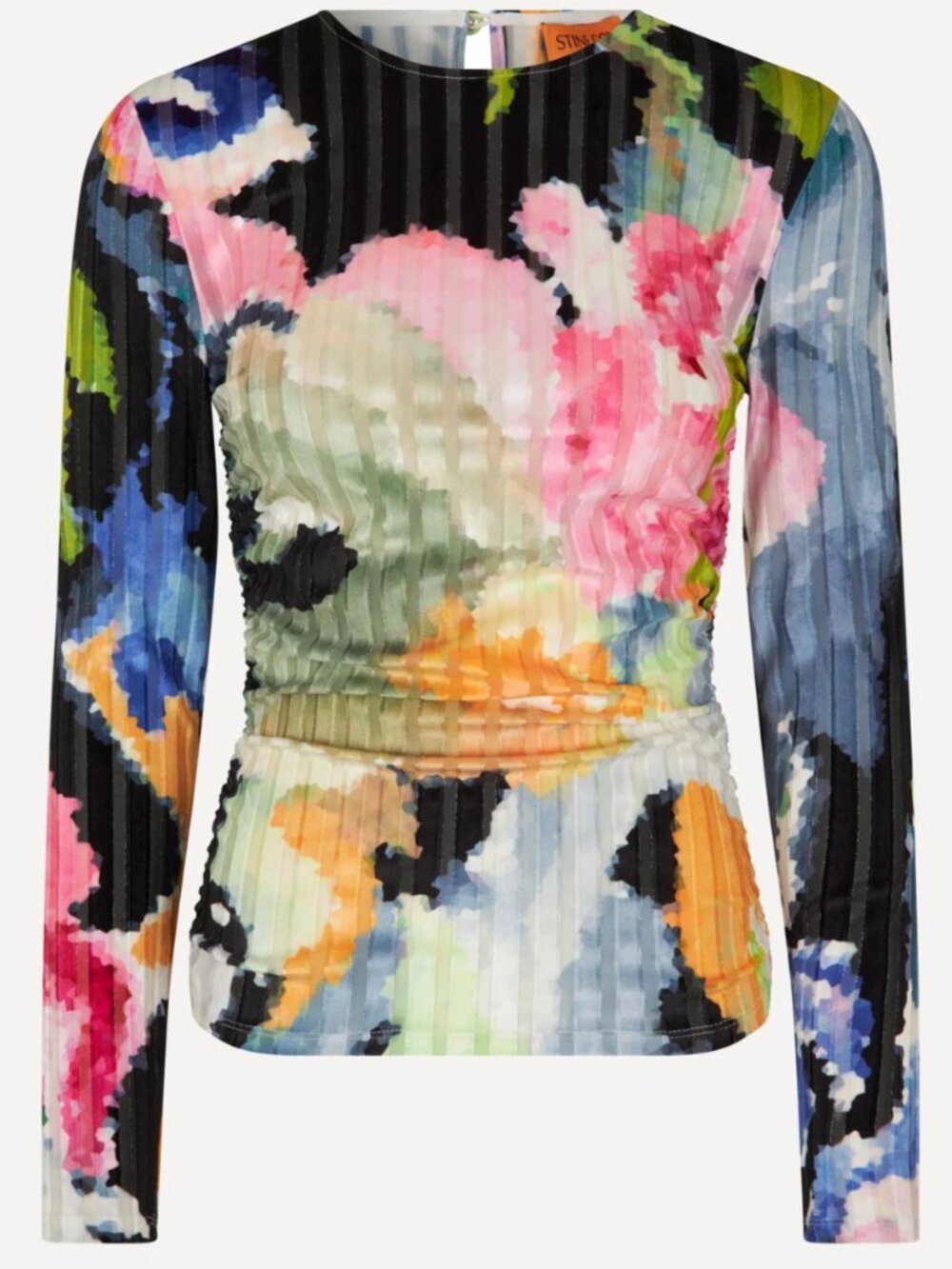 Stine Goya Vanessa Blouse Artistic Floral Size M Medium